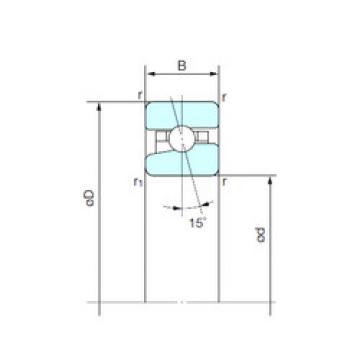 Bearing BNH 021 NACHI