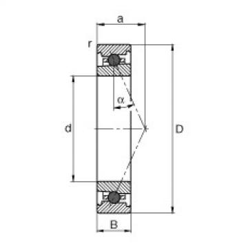 Bearing HC71914-E-T-P4S FAG