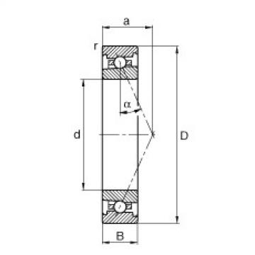 Bearing HS7026-E-T-P4S FAG