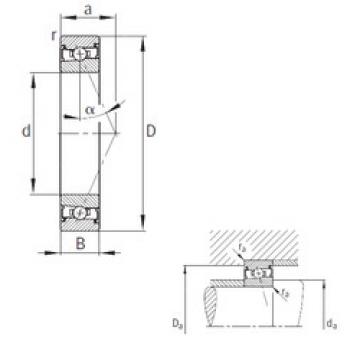 Bearing HSS71908-E-T-P4S FAG