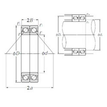 Bearing HTA016DB NTN