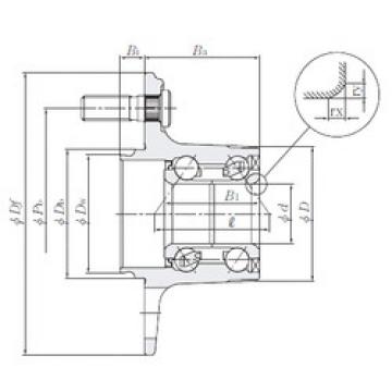 Bearing HUB005-64 NTN