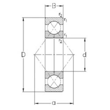 Bearing QJ216-MPA NKE