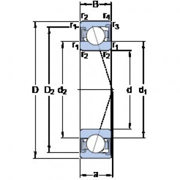 Bearing S7001 CD/HCP4A SKF