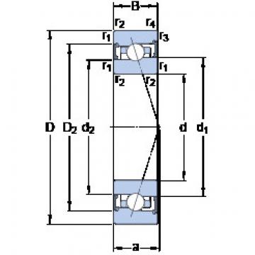 Bearing S7015 ACB/HCP4A SKF