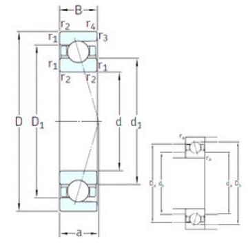 Bearing SEA10 /NS 7CE1 SNFA