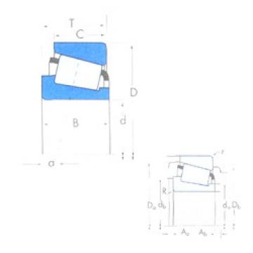 Bearing X32006X/Y32006X Timken