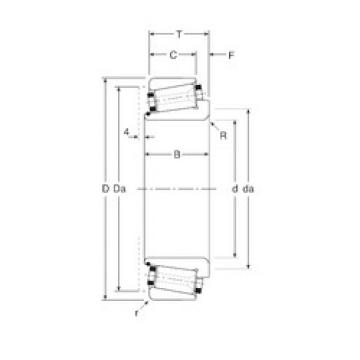 Bearing 101041X/101076 Gamet