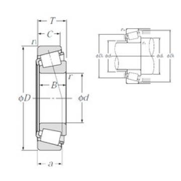 Bearing 4T-07097/07196 NTN