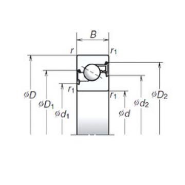 Bearing 15TAC47BDDG NSK