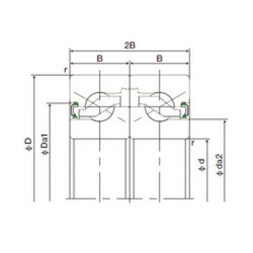 Bearing 15TAB04DF-2NK NACHI