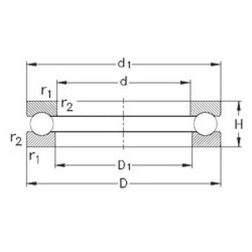 Bearing 51107 NKE