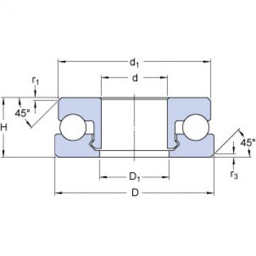 Bearing 51100 V/HR11T1 SKF