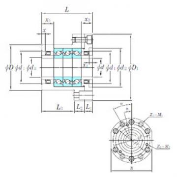 Bearing BSU4072BDFD - T KOYO