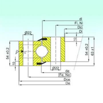 Bearing NB1.25.1255.201-2PPN ISB