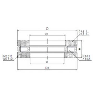 Bearing 811/560 ISO