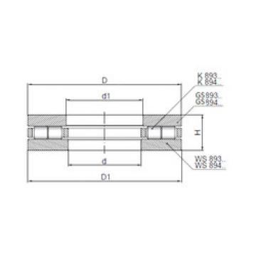 Bearing 89317 CX