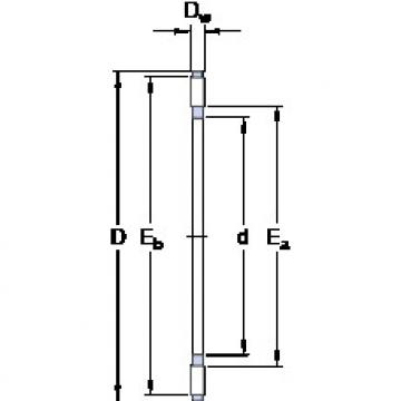 Bearing AXK 4060 SKF