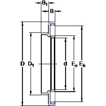 Bearing AXW 15 + AXK 1528 SKF