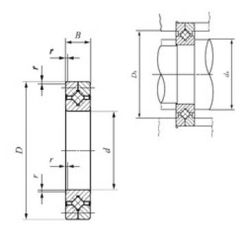 Bearing CRB 8016 UU IKO