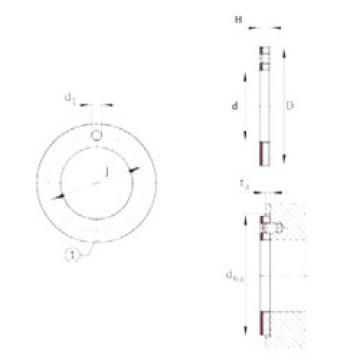 Bearing EGW20-E40 INA