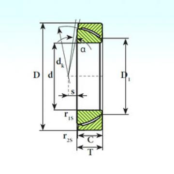 Bearing GAC 100 CP ISB