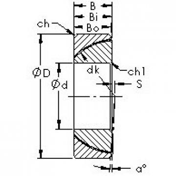 Bearing GAC40N AST