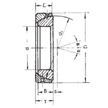 Bearing GAC100S FBJ