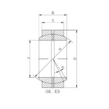 Bearing GE 035 XES-2RS ISO