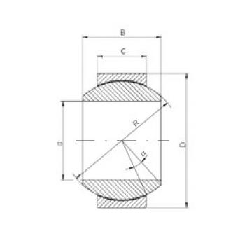 Bearing GE 030 HCR-2RS ISO