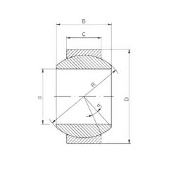 Bearing GE 045 HS-2RS ISO