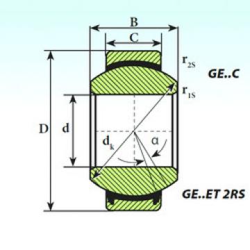 Bearing GE 50 ET 2RS ISB