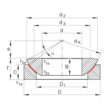 Bearing GE140-AW INA