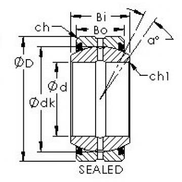 Bearing GE120ES-2RS AST