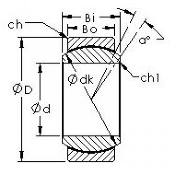 Bearing GEG40N AST