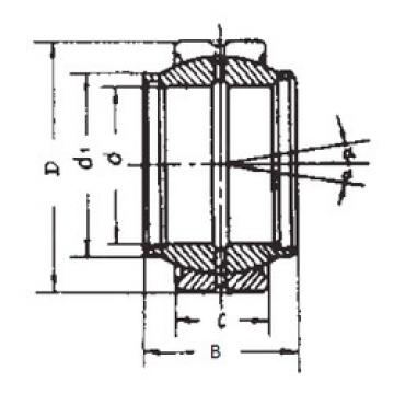 Bearing GEC340XS FBJ