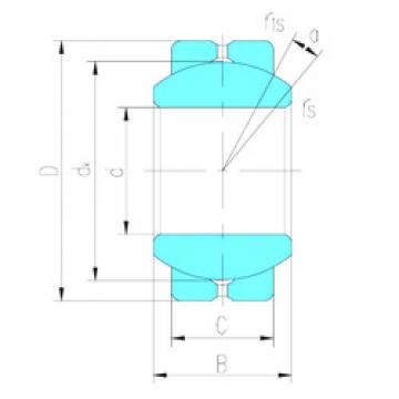 Bearing GEBJ5S LS