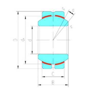 Bearing GEBK16S LS