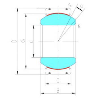 Bearing GEC360XT-2RS LS