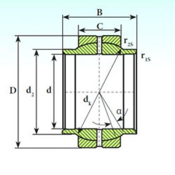 Bearing GEEW 320 ES ISB