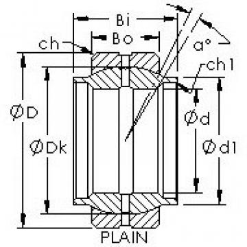 Bearing GEEW25ES AST