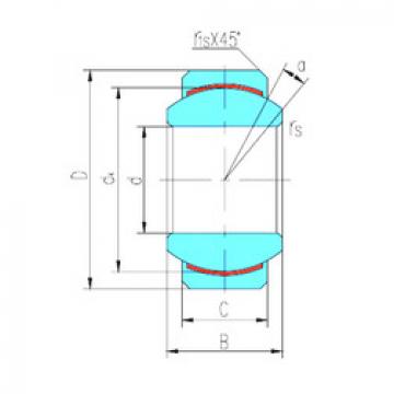 Bearing GEFZ4C LS