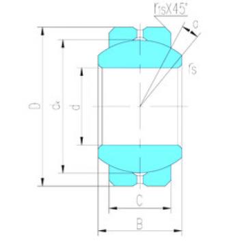 Bearing GEFZ11S LS