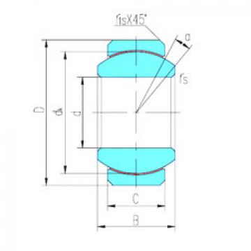 Bearing GEFZ19T LS