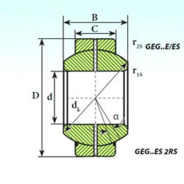 Bearing GEG 110 ES 2RS ISB