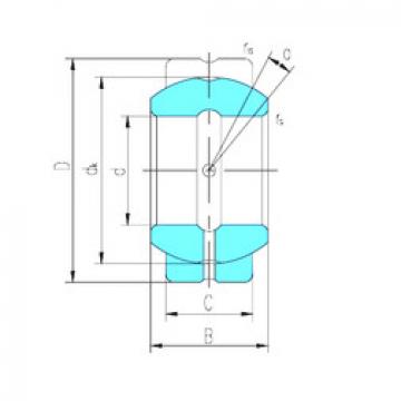 Bearing GEGZ38ES-2RS LS