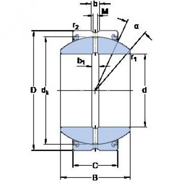 Bearing GEH 35 ES-2LS SKF