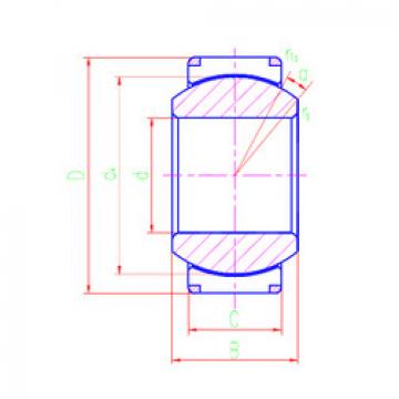 Bearing GEH110XT-2RS LS