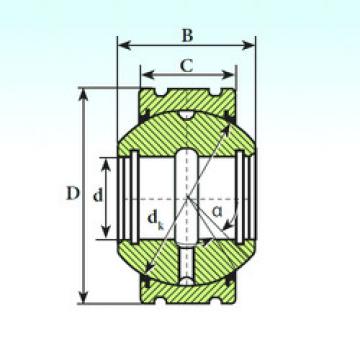 Bearing GEK 35 XS 2RS ISB