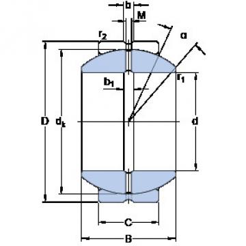 Bearing GEZH 304 ES SKF